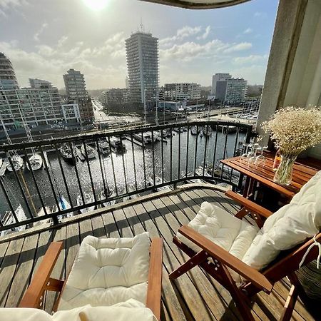 Maison Beaufort - Uniek Zicht Op De Jachthaven Oostende Bagian luar foto