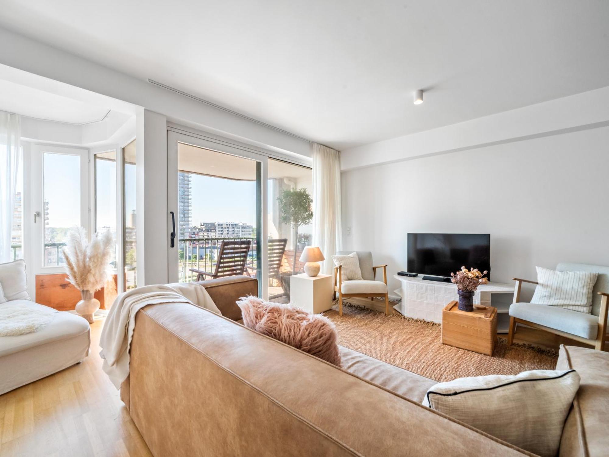 Maison Beaufort - Uniek Zicht Op De Jachthaven Oostende Bagian luar foto